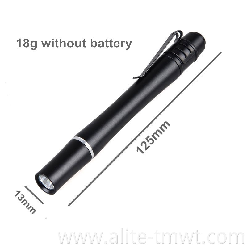 Promotional uv led 395nm flashlight pen light